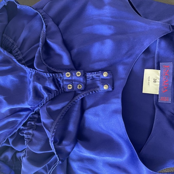 Escada by Margaretha Ley Vintage Made In Germany 100% Silk Size 38 Tank Romper - Picture 4 of 6